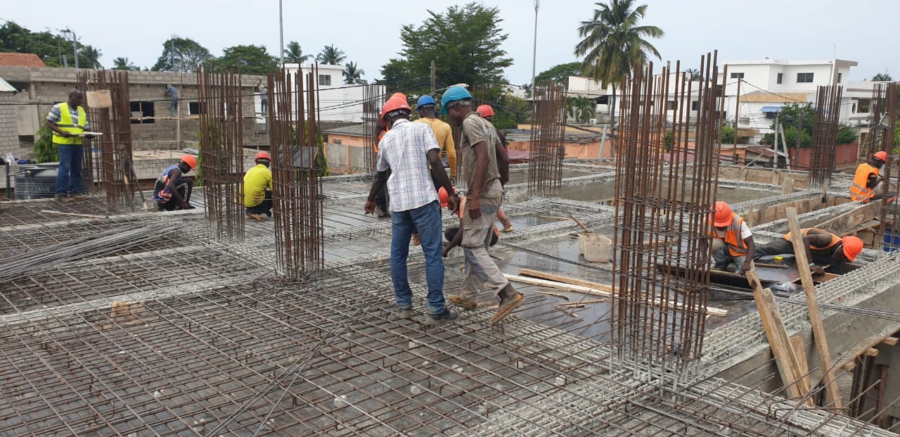 Supervision des travaux de construction d'un immeuble R+3